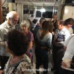 Alegria da confraternização.