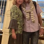 Rosinha e Paulo na recepção.